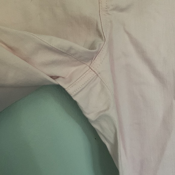 Pink Skinny Leg Stretch Jeans Size 20 St Johns Bay Denim 5 Pocket Jean - Picture 3 of 6